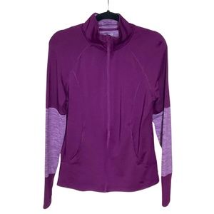 Danskin Now Purple Athletic Jacket